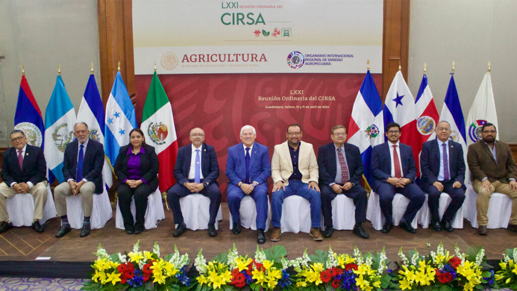México asume presidencia del Comité Internacional Regional de Sanidad Agropecuaria (CIRSA)